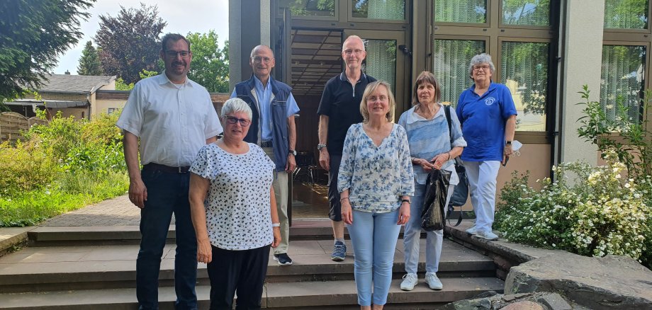 Die Teilnehmer/innen am ersten Treffen nach langer Pause.