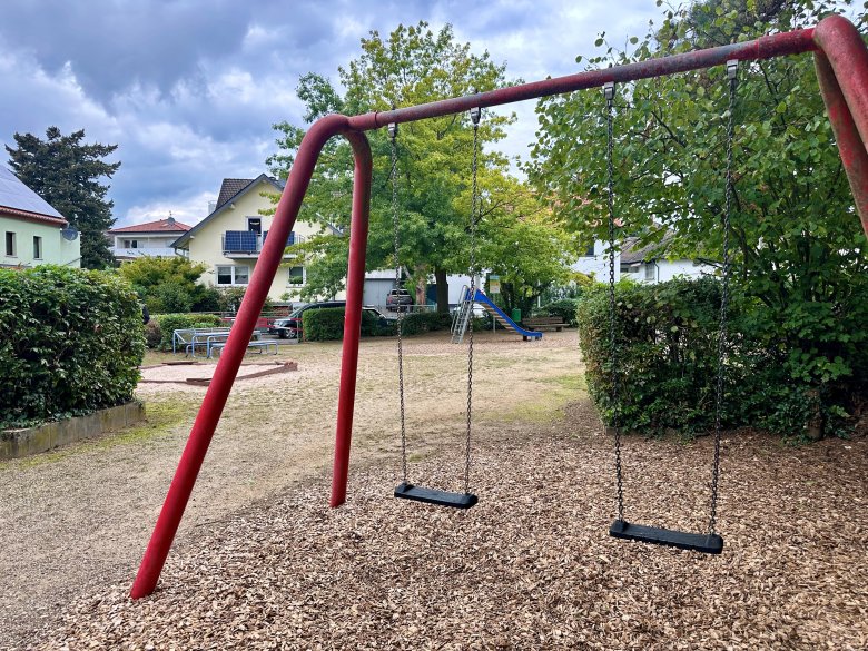 So sieht der Spielplatz aktuell aus.